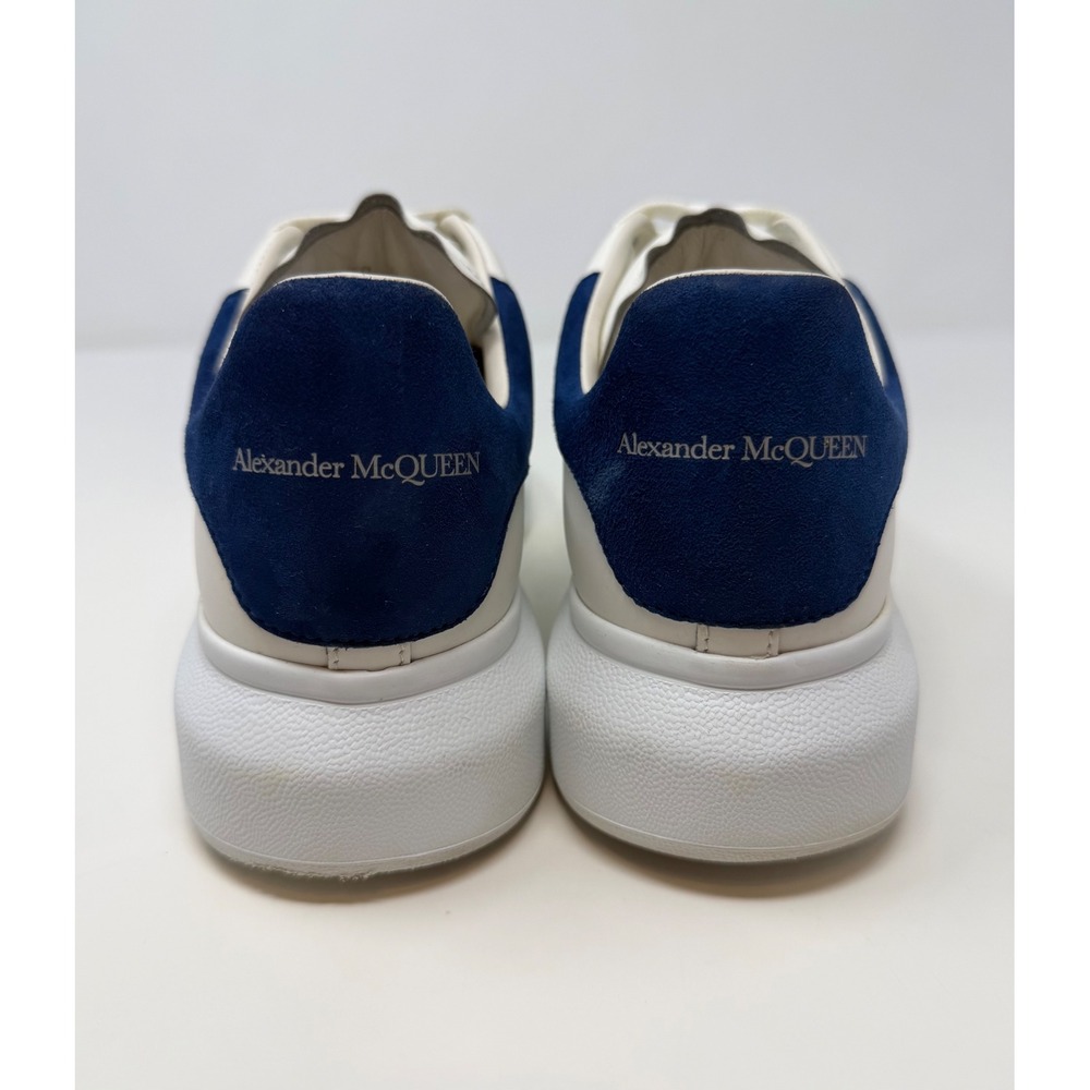 Alexander McQueen Oversized Sneaker White/Blue Suede Size 7 US 40 EU - Picture 5 of 8